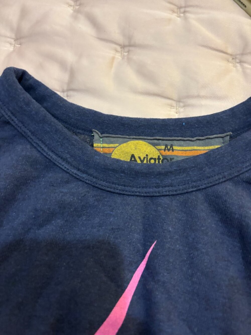 Available nation Navy lightning bolt with pink-purple lightning bolt set - Picture 3 of 4